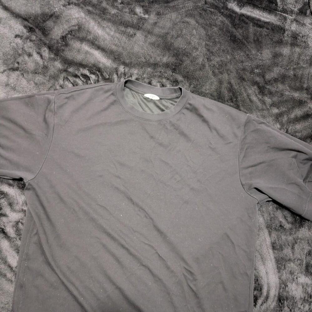 Grey uniqlo cotton t shirt uniqlo